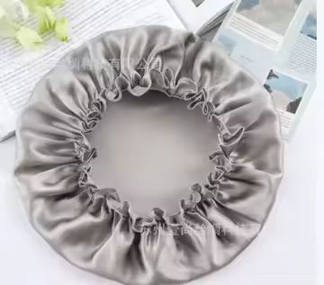 100% Mulberry Silk Hair Bonnet - Frizz Control & Hair Protection