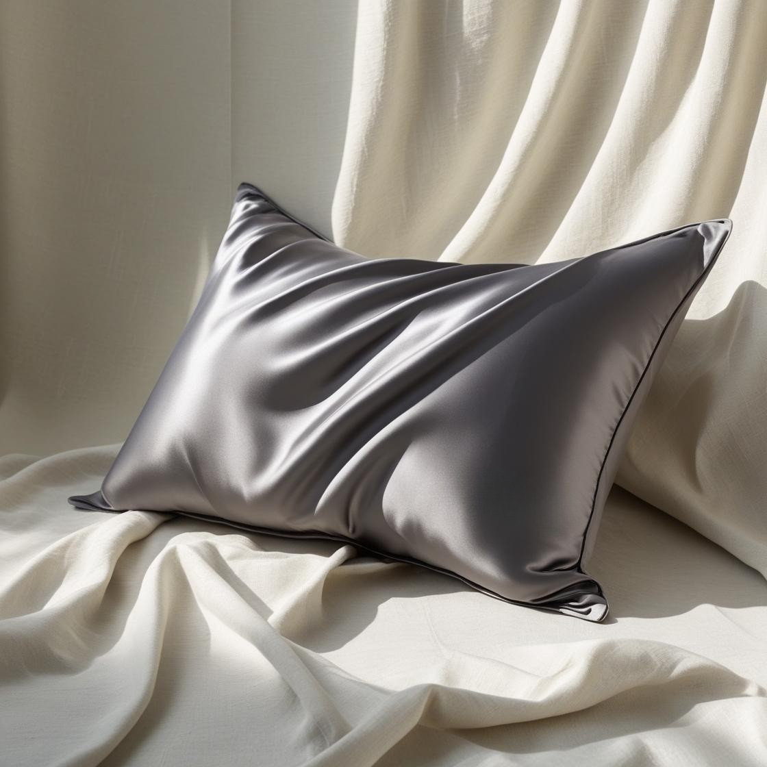 Mulberry Silk Pillowcase – 100% Pure Silk, Hypoallergenic, Frizz-Free